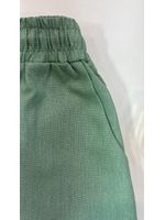 Short Boxer Linho Verde Água 