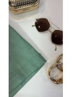 Short Boxer Linho Verde Água 