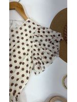 Vestido Tule Poá Off 