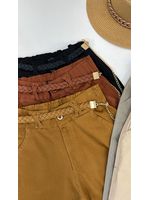 Calça Cenoura Corrente Coração Caramelo