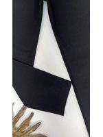 Calça Cenoura Corrente Coração Preta