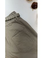 Calça Cenoura Corrente Coração Cinza