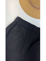 Calça Sarja Reta Preta 