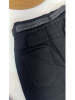 Calça Sarja Cenoura Aladim Preta