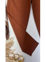 Calça Sarja Cenoura Aladim Terra Cota 