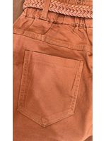 Calça Sarja Cenoura Aladim Terra Cota 