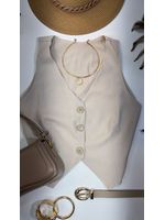 Colete Regata Alfaiataria Bege