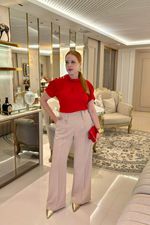 Calça alfaiataria Wide Leg 