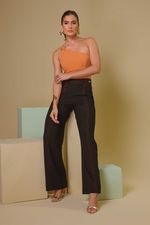 Blusa de malha crepe