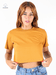 Cropped Feminino Caramelo
