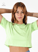Cropped Feminino Pistache
