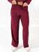 Calça Moletinho Pantalona Bordô