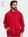 Moletom Canguru Masculino Vermelho 