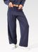 Calça Moletinho Pantalona Marinho