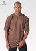 Camiseta Oversized Unissex Marrom 