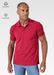  Polo Masculina Bordo