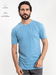 Camiseta Masculina Basic Azul Jeans 