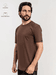 Camiseta Masculina Basic Marrom