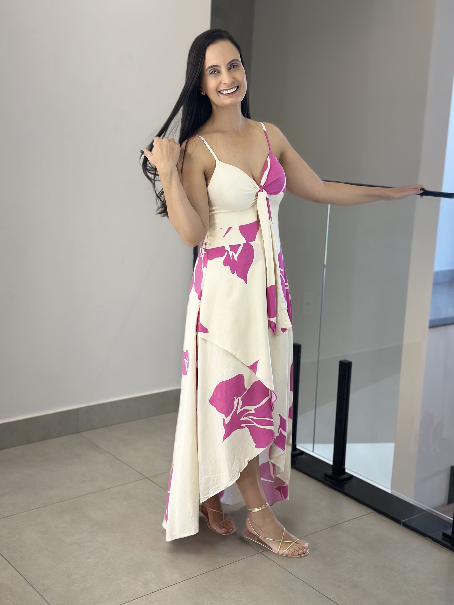 VESTIDO SERENA PINK - Reprise Modas