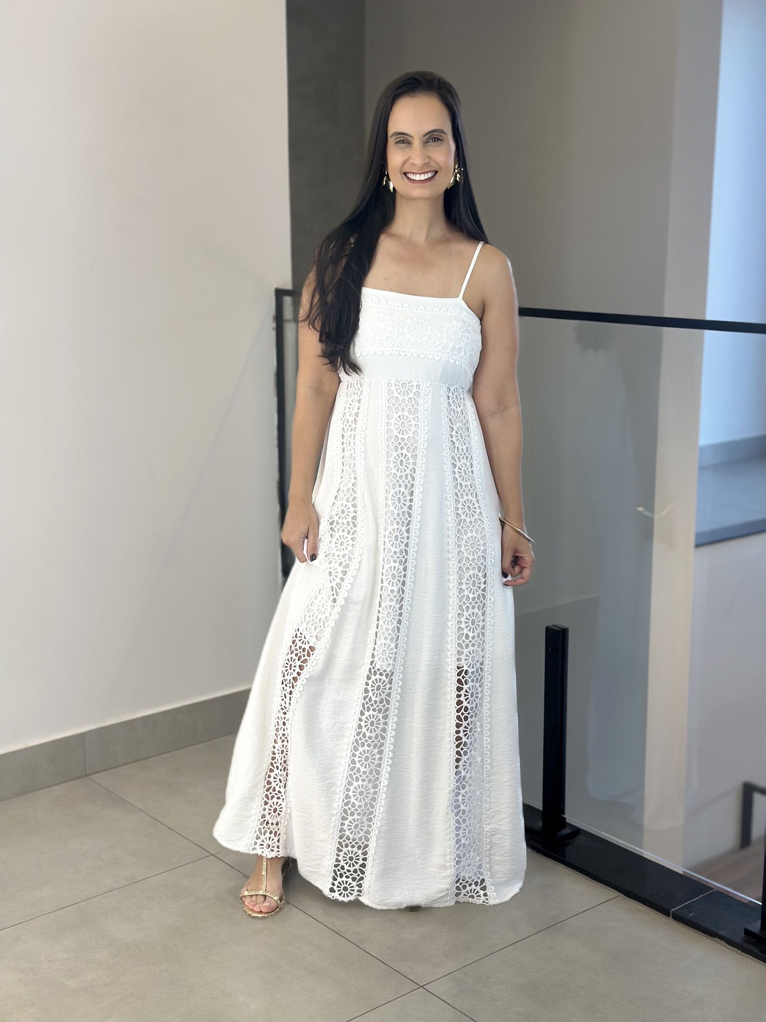 VESTIDO SELENA BRANCO - Reprise Modas