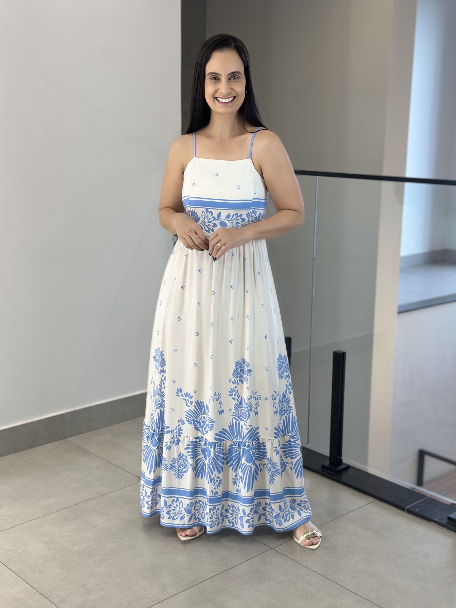 VESTIDO MARISSA AZUL - Reprise Modas