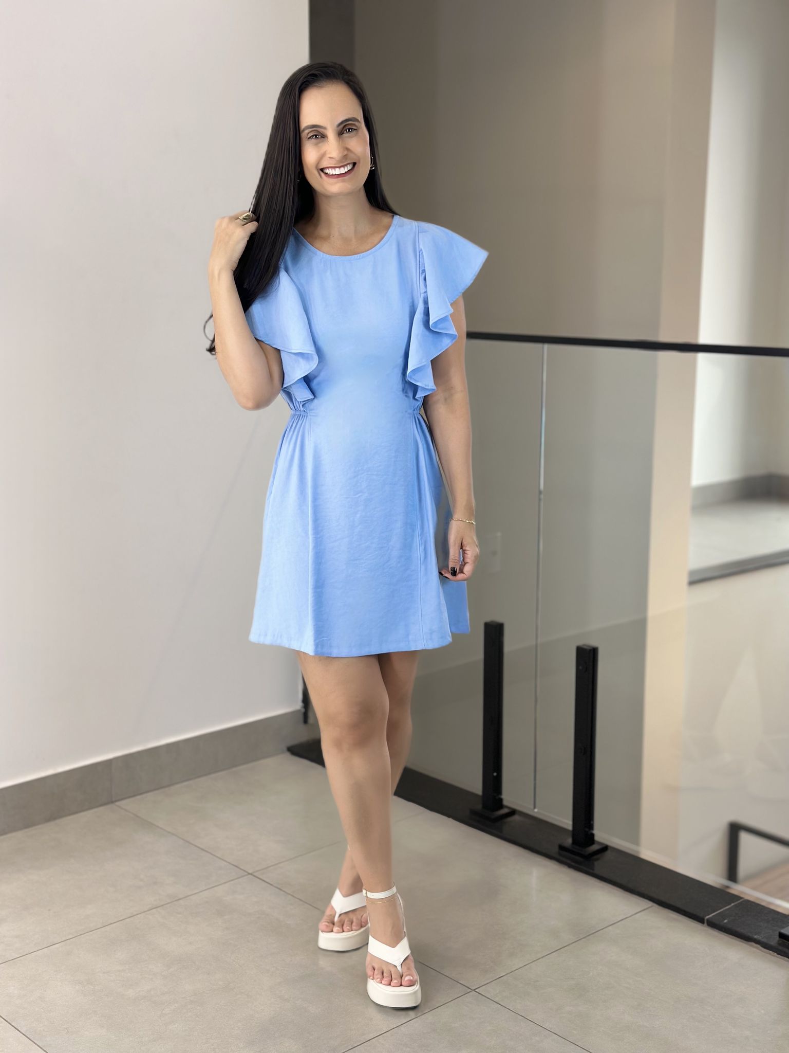 VESTIDO ZULY AZUL - Reprise Modas