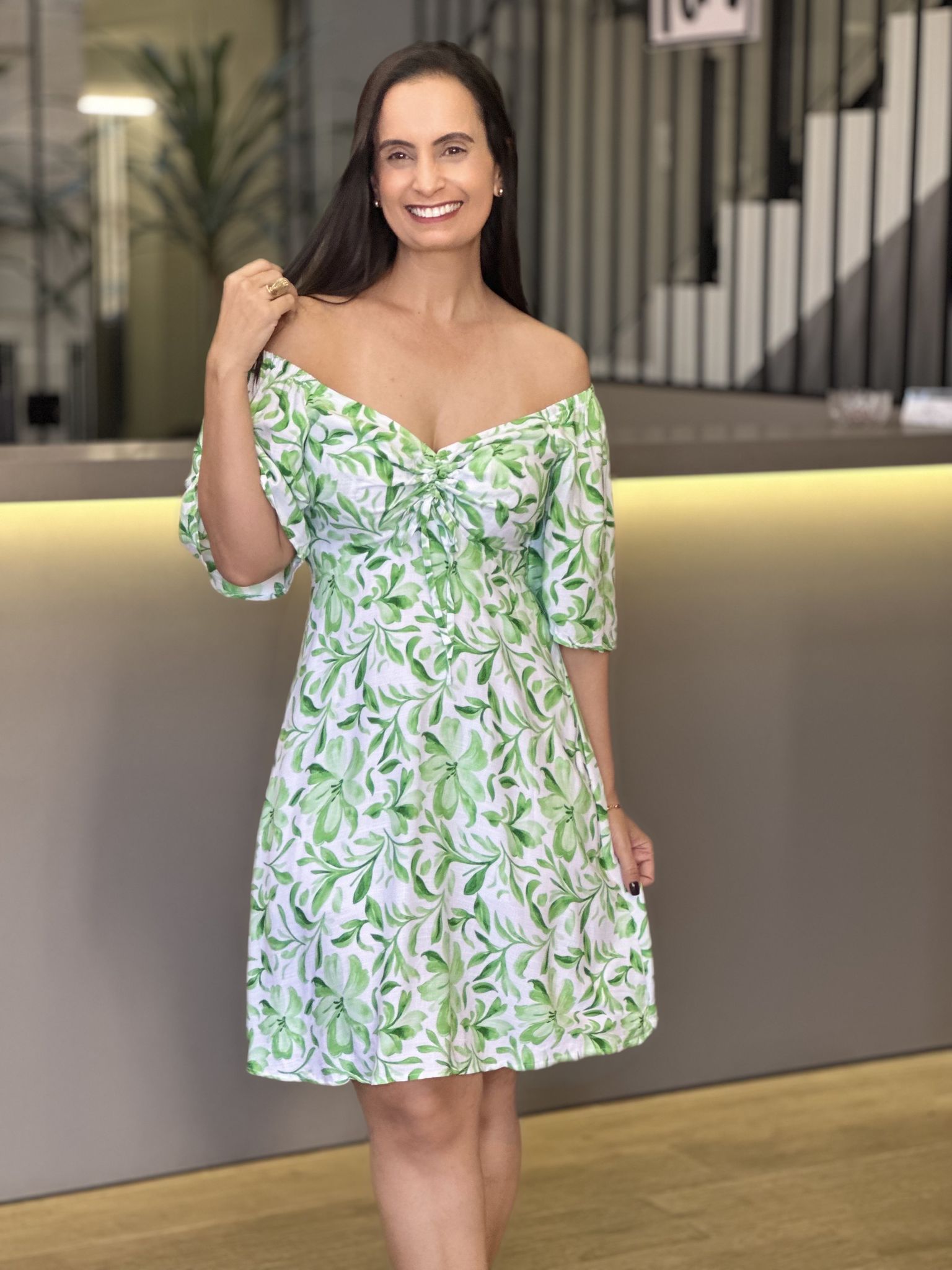 VESTIDO CLARICE VERDE - Reprise Modas