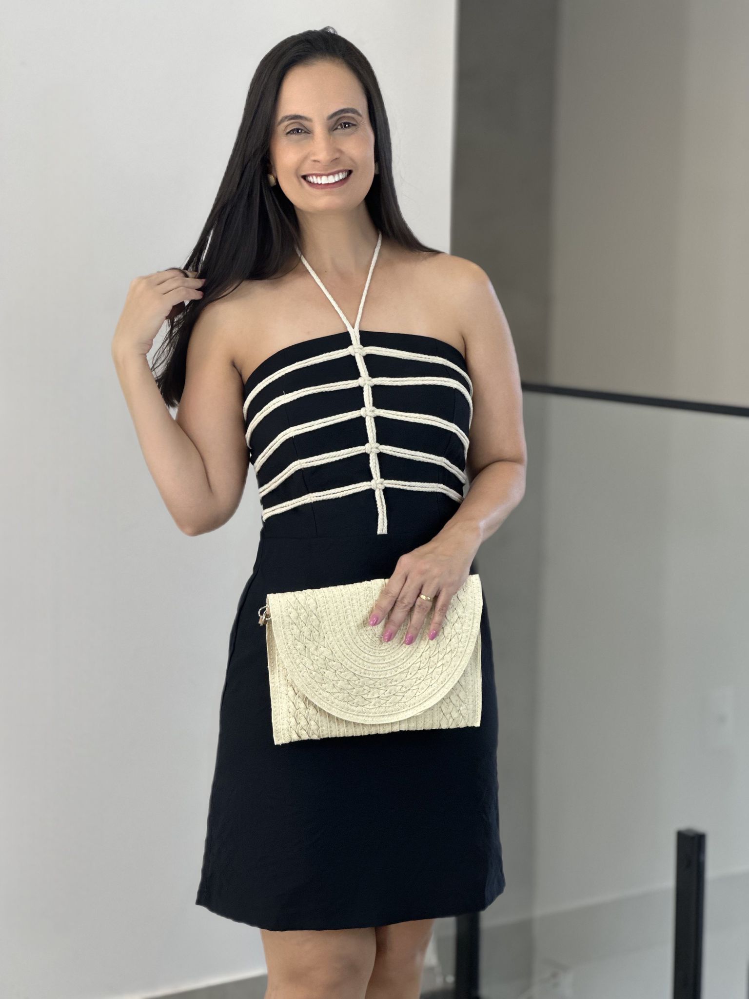 VESTIDO AIMÊE PRETO - Reprise Modas