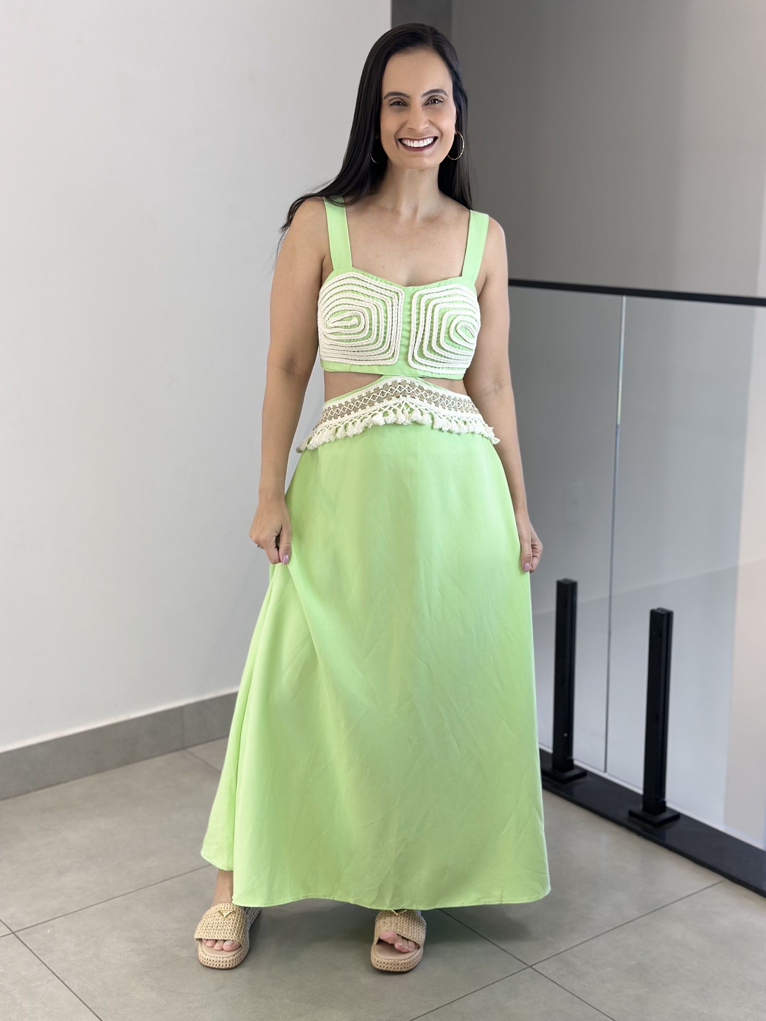 VESTIDO ANAI VERDE - Reprise Modas