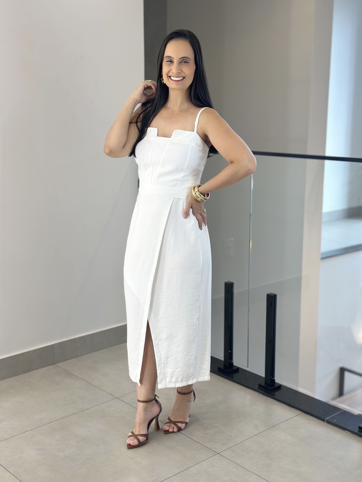 VESTIDO NATASHA BRANCO - Reprise Modas