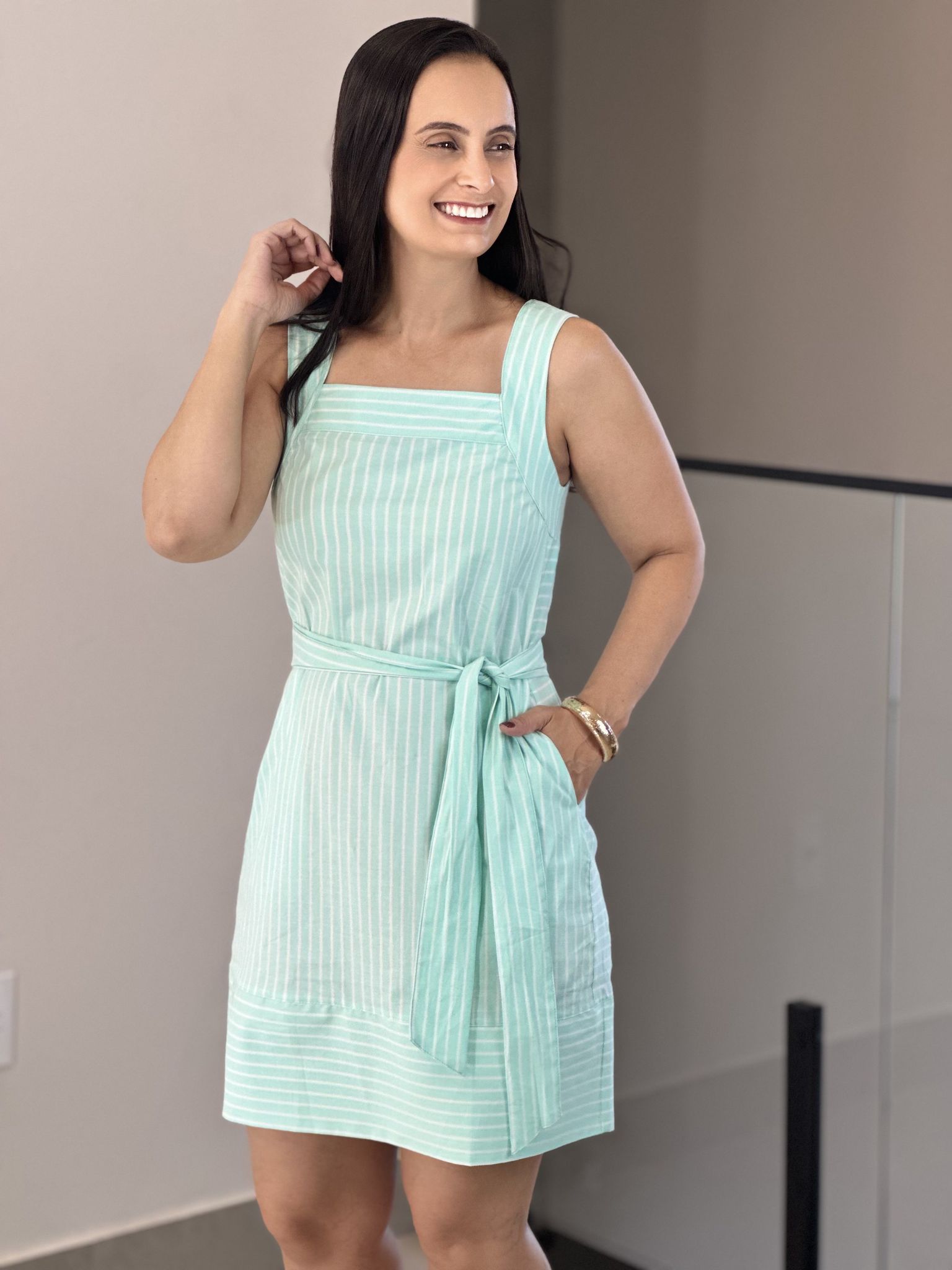  VESTIDO DAFNE VERDE - Reprise Modas