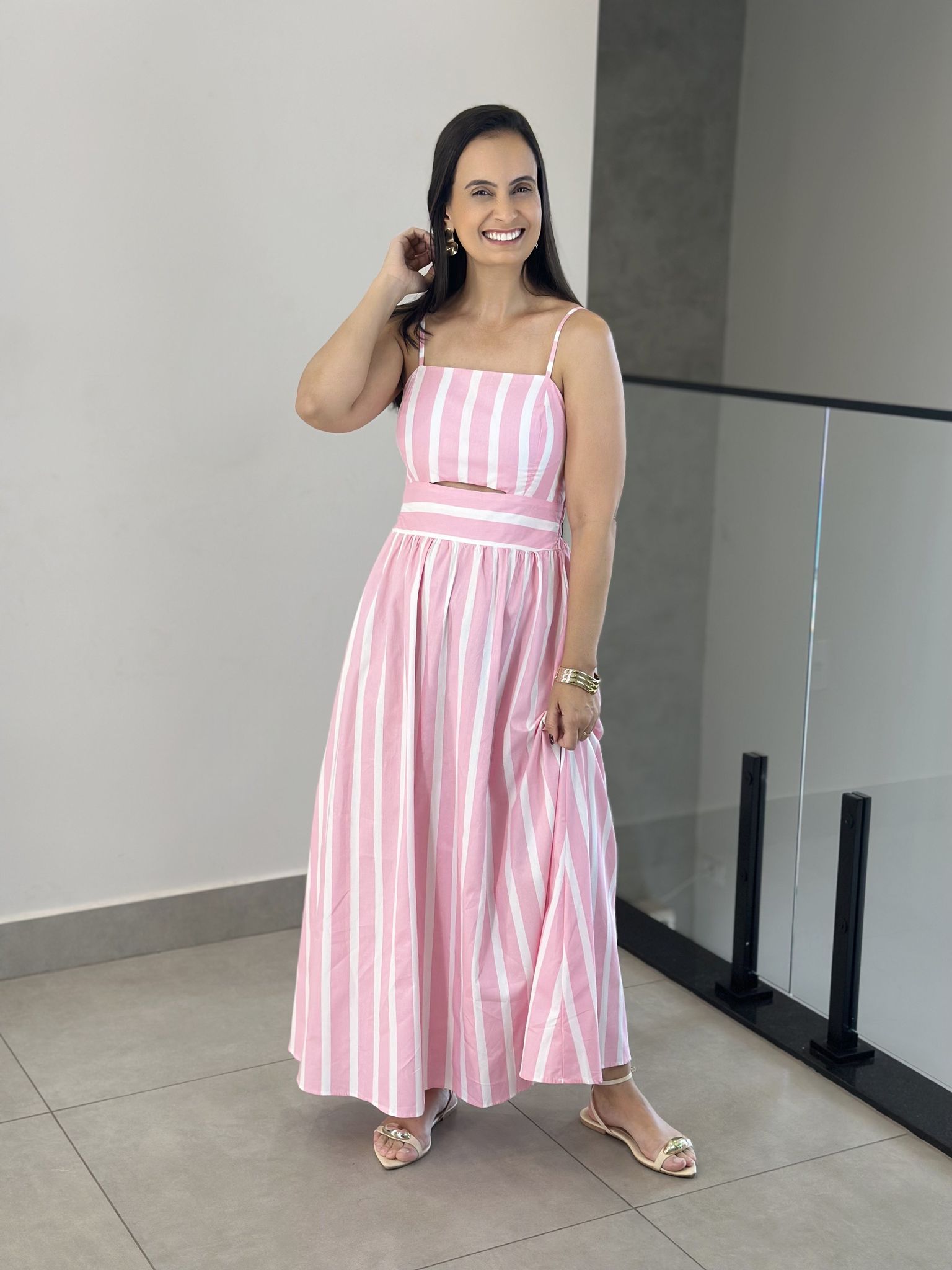 VESTIDO FERNANDA ROSA - Reprise Modas