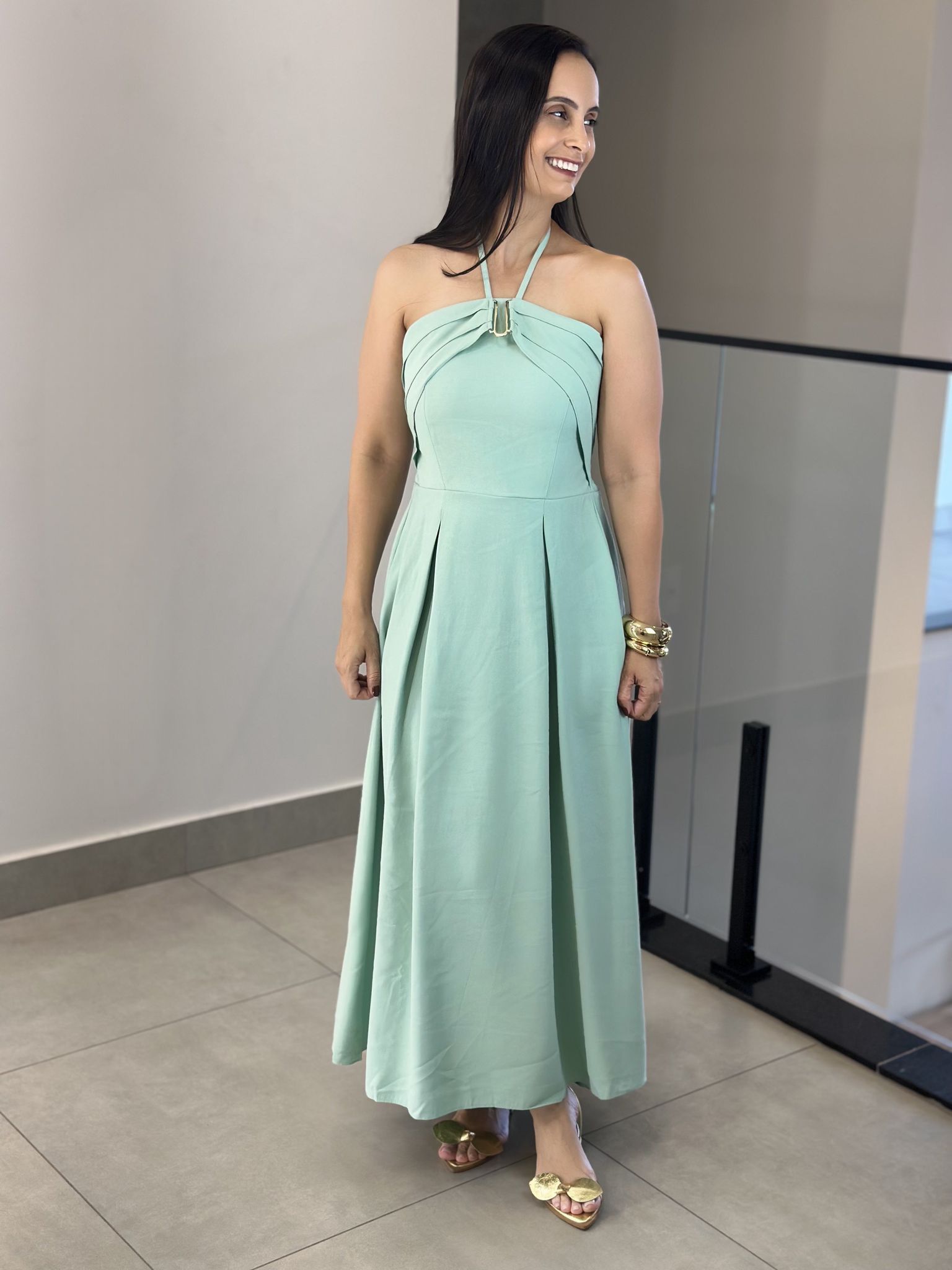 VESTIDO MELISSA VERDE - Reprise Modas