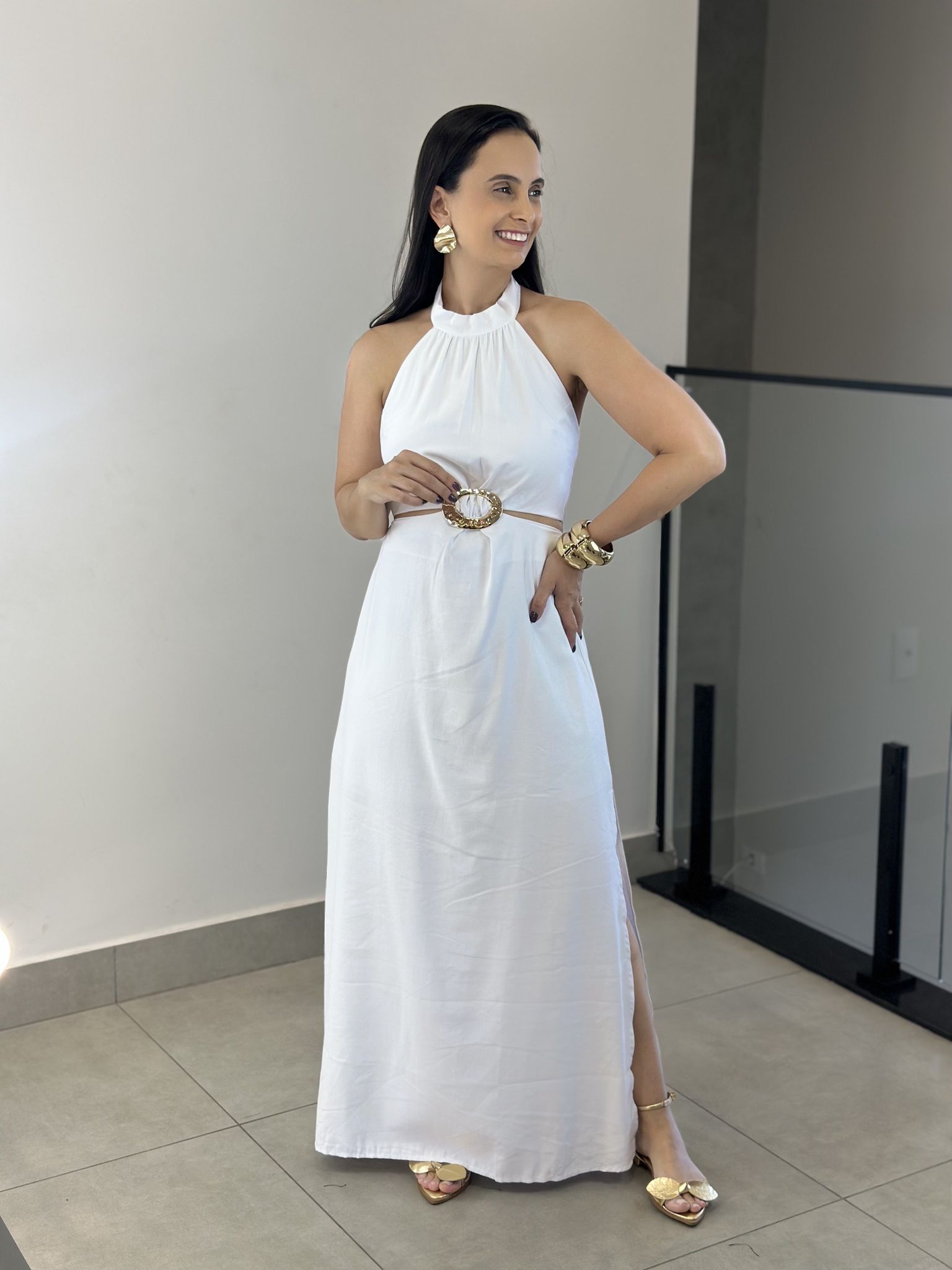 VESTIDO CHARLOTE BRANCO - Reprise Modas