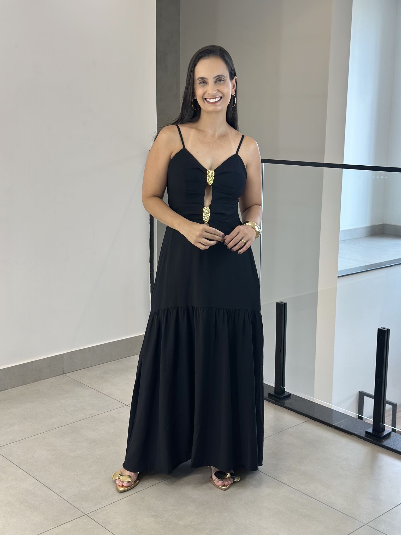 VESTIDO LUANA PRETO - Reprise Modas