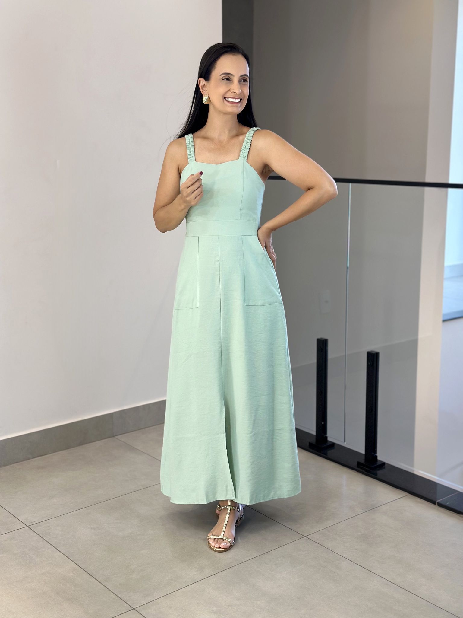 VESTIDO TANIA VERDE - Reprise Modas