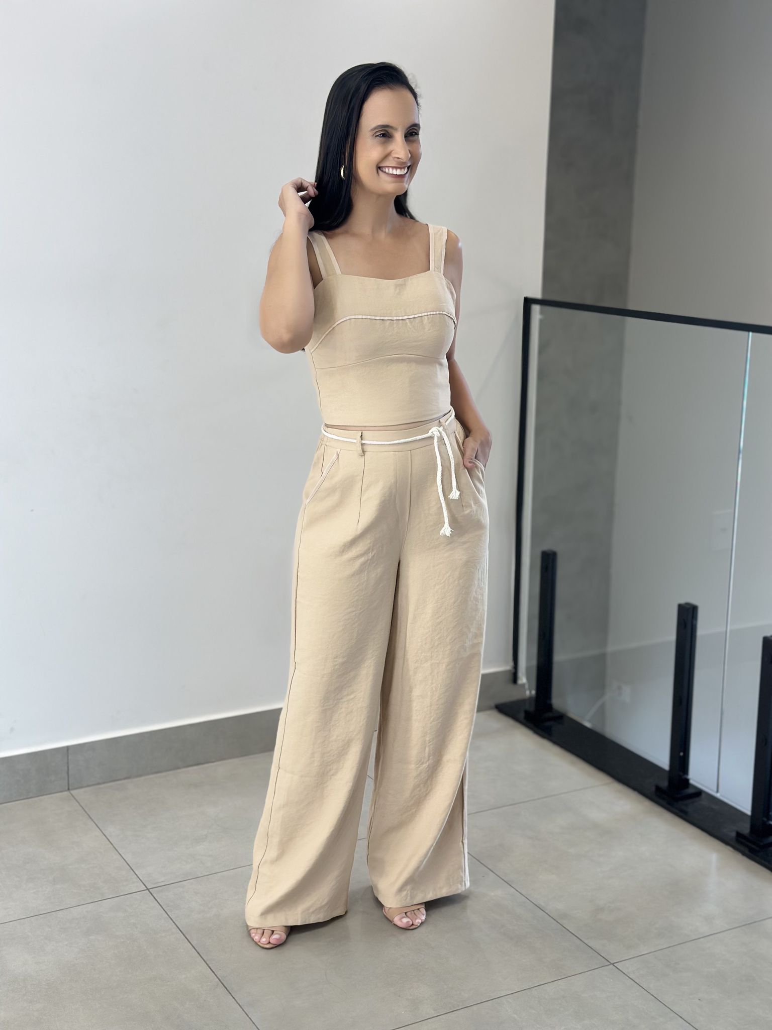 CONJUNTO SILVIA NUDE - Reprise Modas