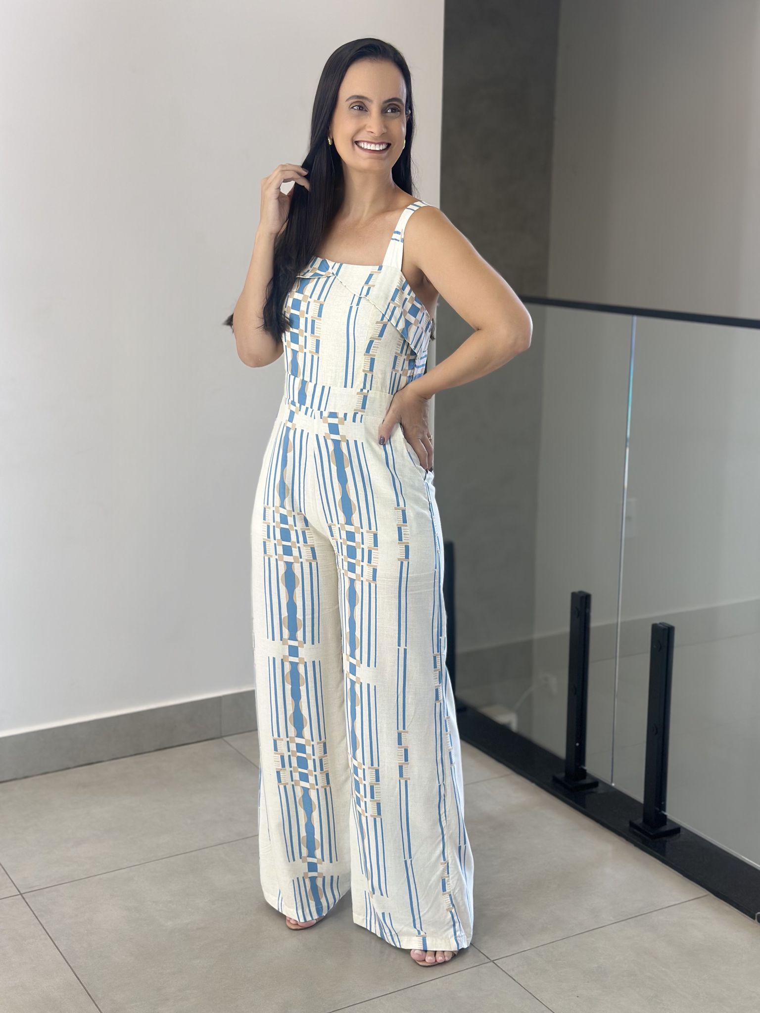 MACACAO MONICA AZUL - Reprise Modas