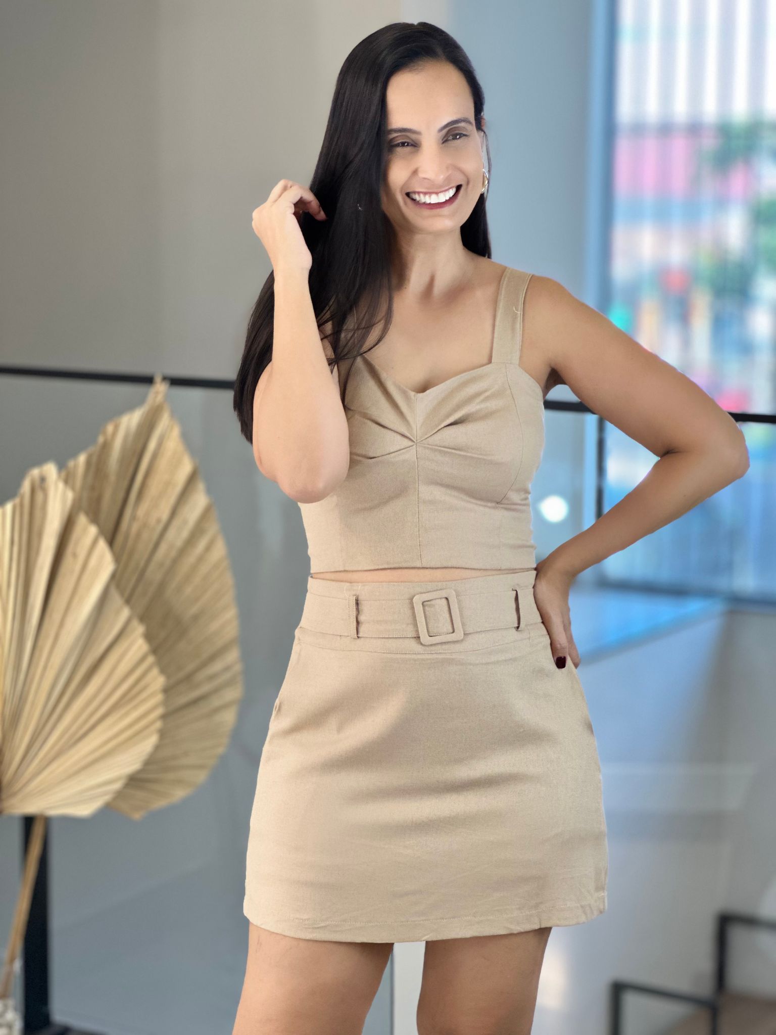 Conjunto Anabella Nude - Reprise Modas