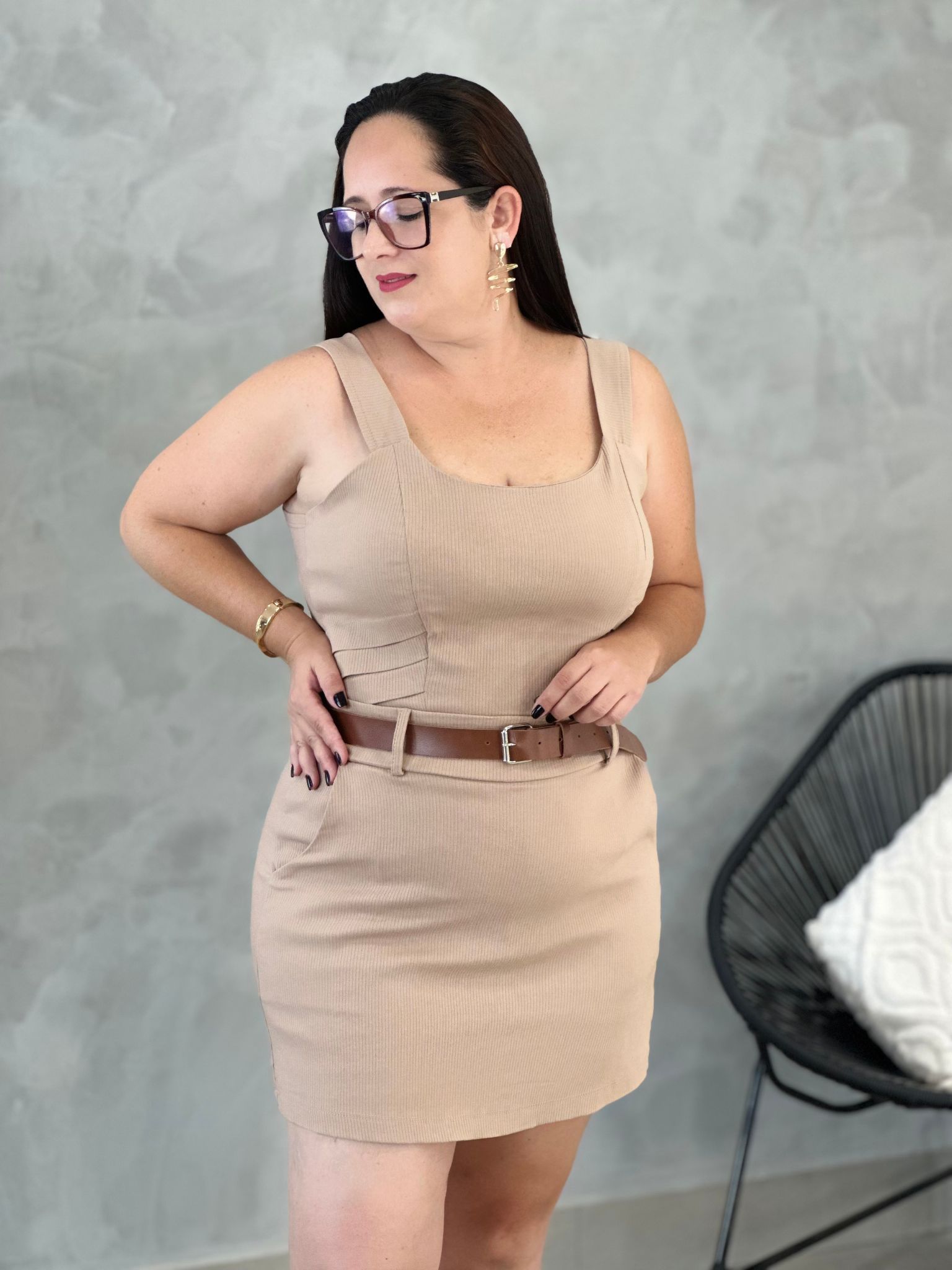 Conjunto Andreia Nude - Reprise Modas