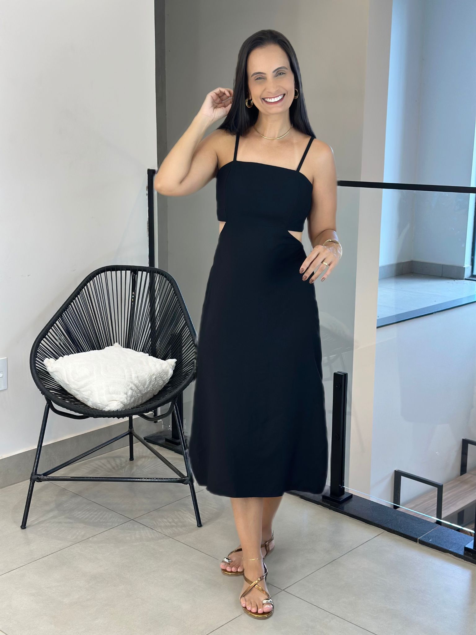 Vestido Anita Preto - Reprise Modas