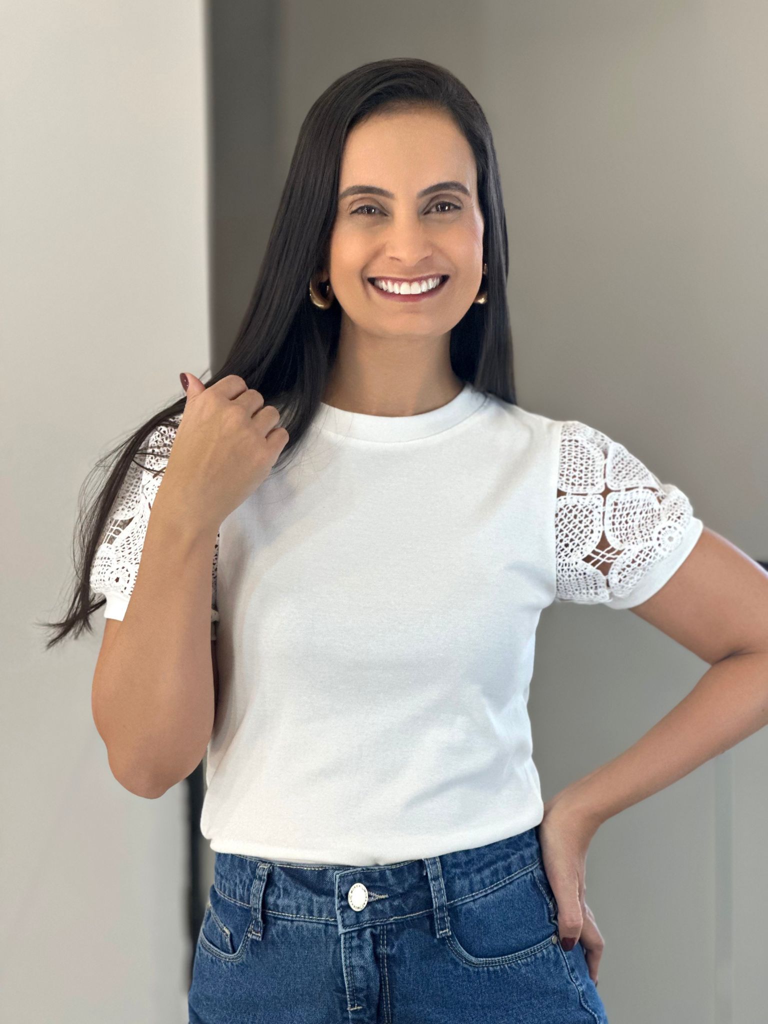 BLUSA BIBIANA BRANCO - Reprise Modas