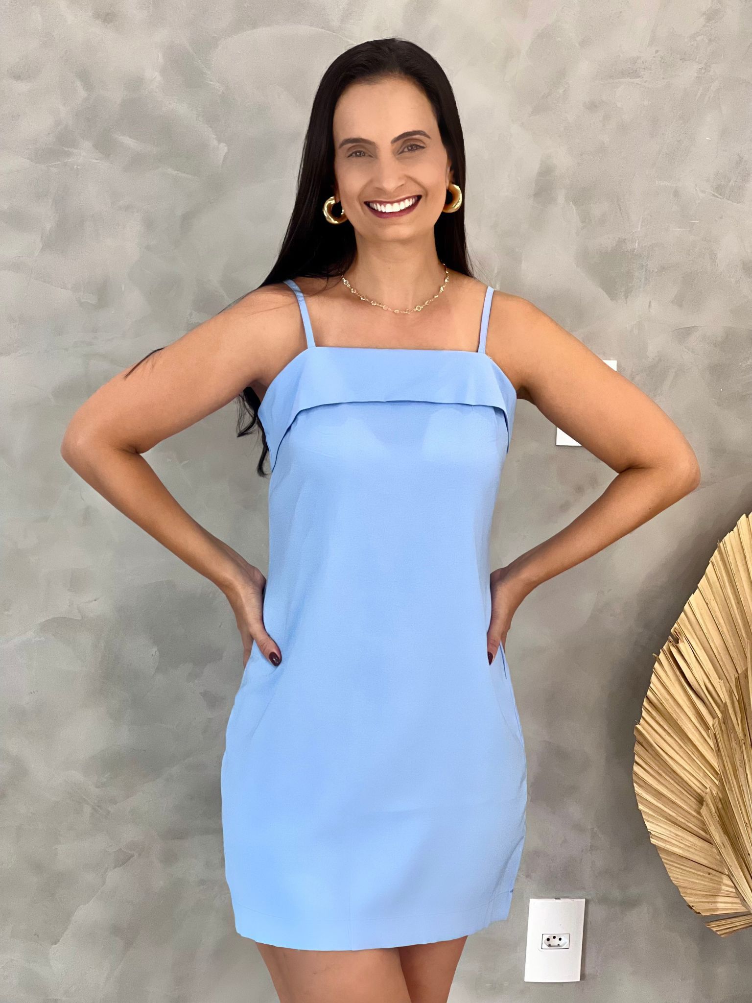 Vestido Liz Azul - Reprise Modas