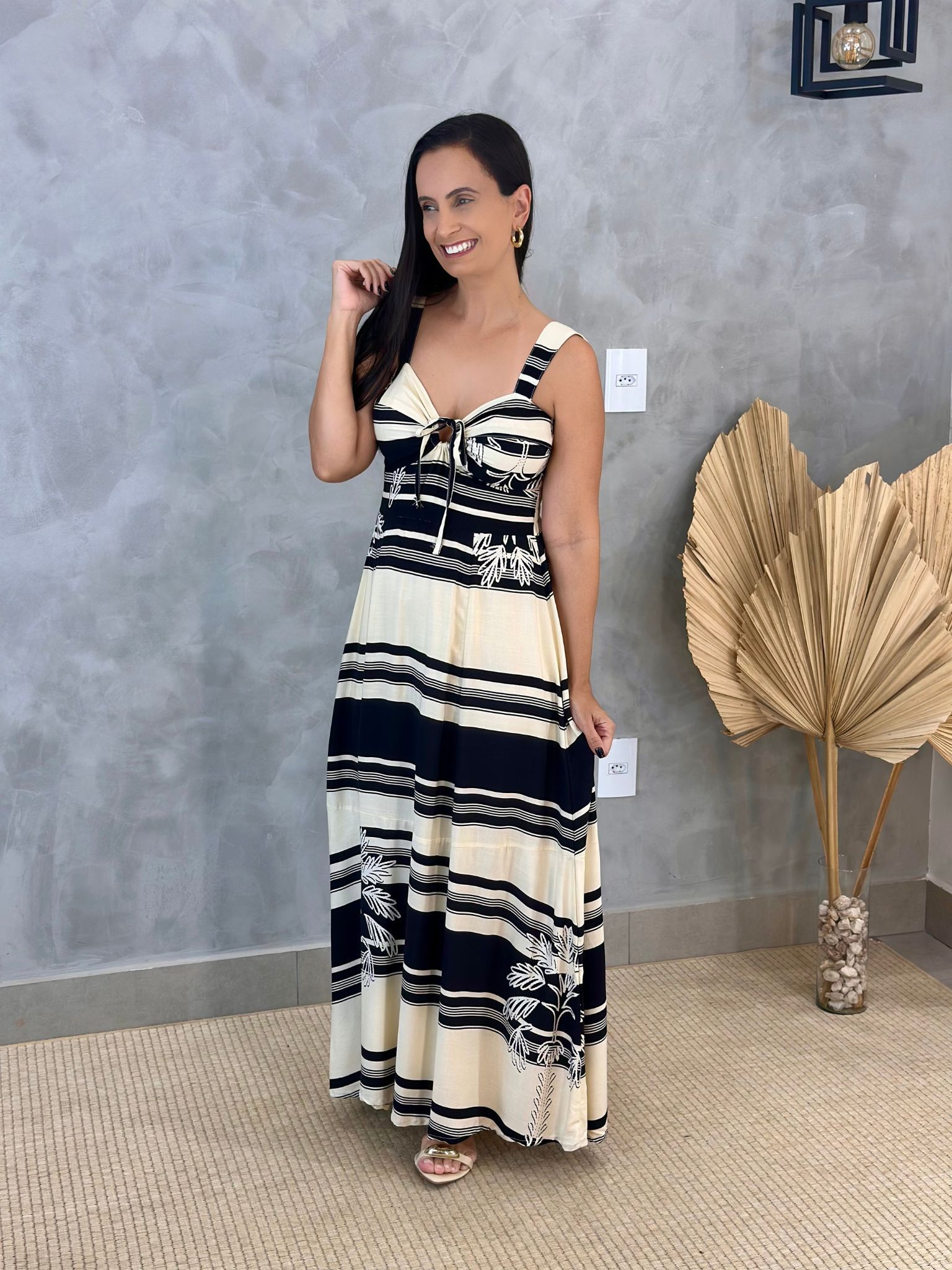 Vestido Marisol Preto - Reprise Modas