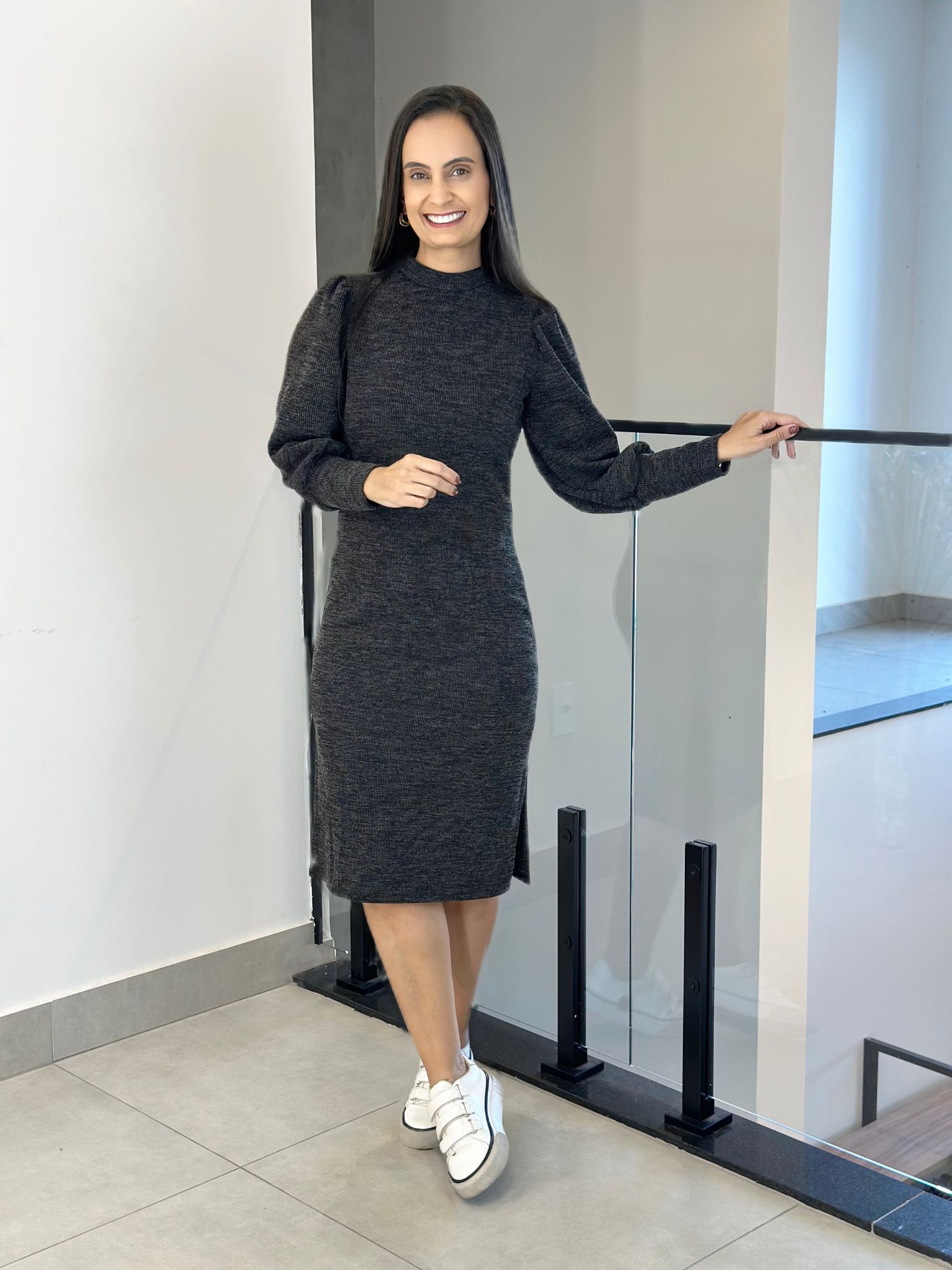Vestido Samia Preto - Reprise Modas