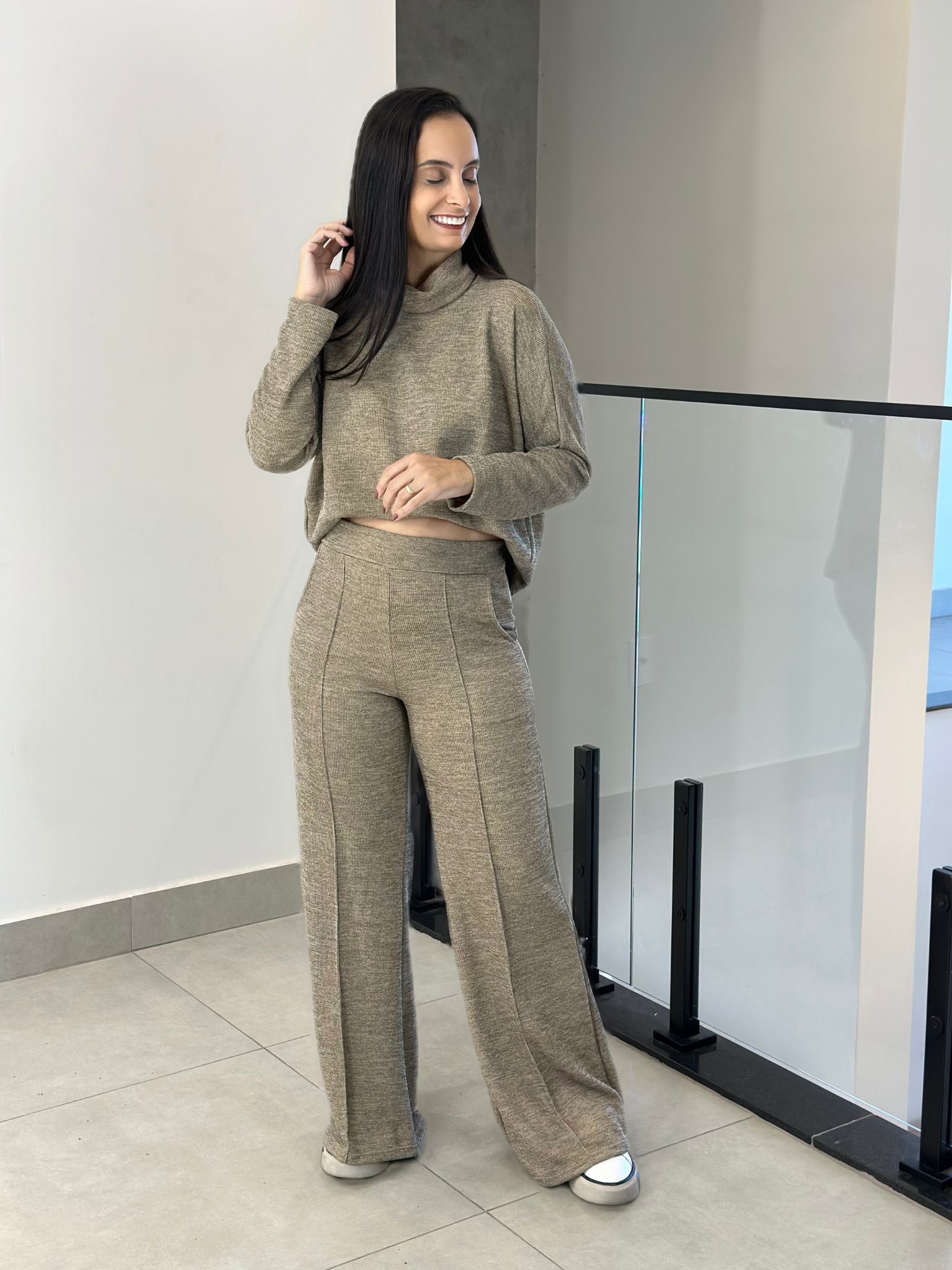 Conjunto Stela Nude - Reprise Modas