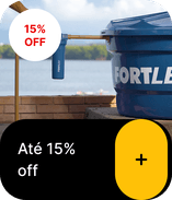 Caixas d'águas com até 15% OFF