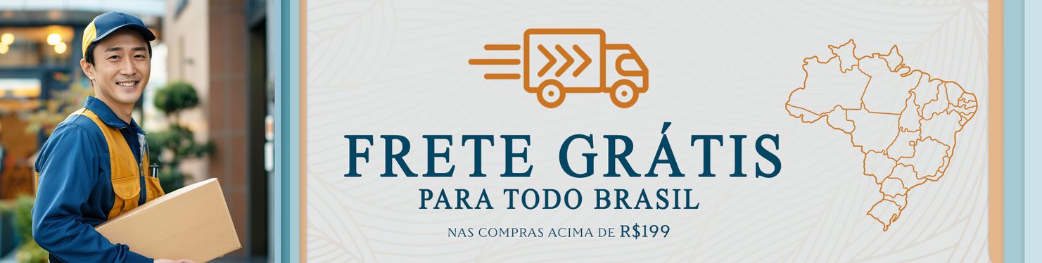 Frete Grátis acima de R$199