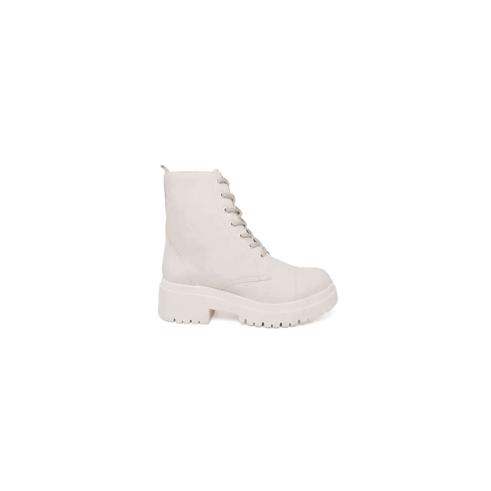 BOTA COTURNO CANO MÉDIA NAPA OFF WHITE