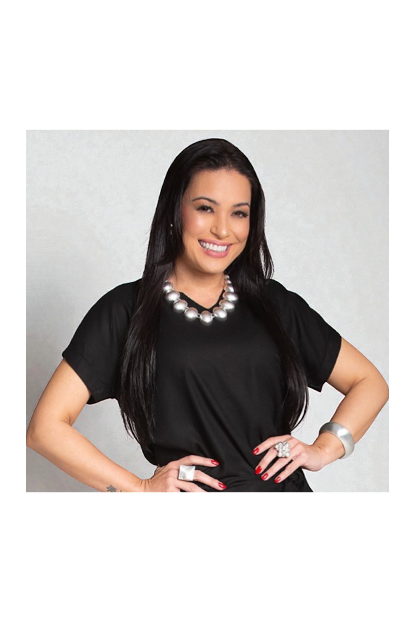 Colar Gotas De Prata - Loja da Pavorô